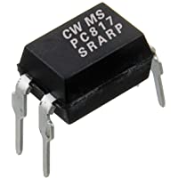 BOJACK PC817 optoacoplador DIP instalación PC817C 2.54mm paso 4-pin DIP-4 (50 piezas por paquete)